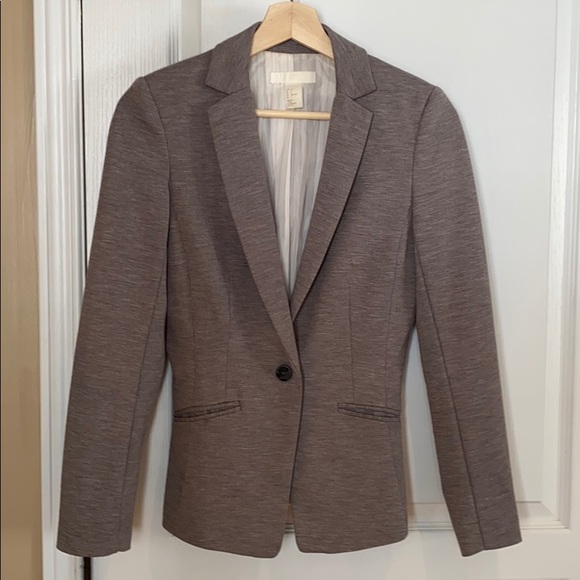 Grey Casual Blazer - Picture 1 of 7